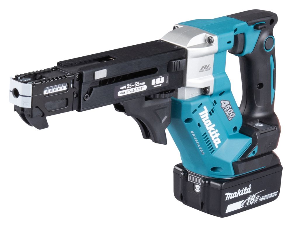 Makita DFR552Z bandskruvdragare 18 V 4500 min-1 25&ndash;55 mm, utan tillbeh&ouml;r - SOLO