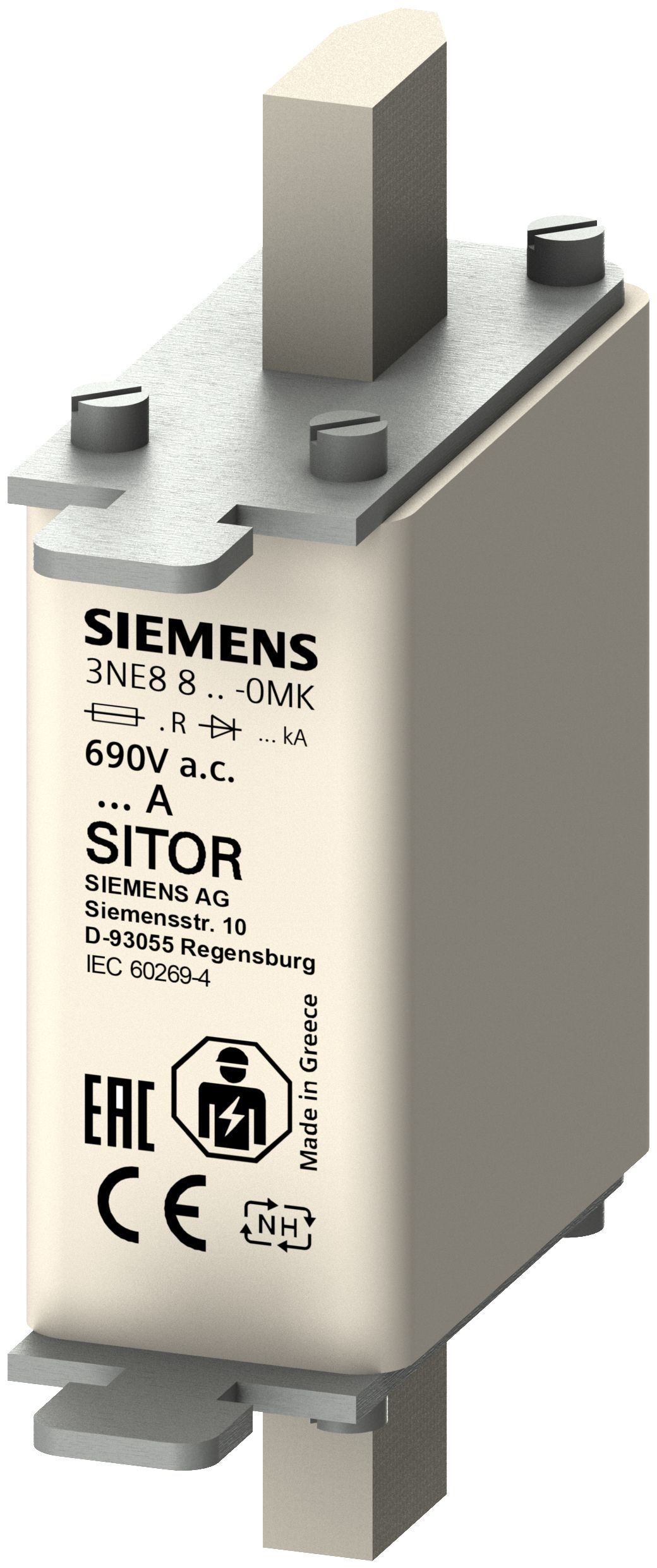 Siemens el-installation, 80 mm, 75 mm, 52 mm, 139 g