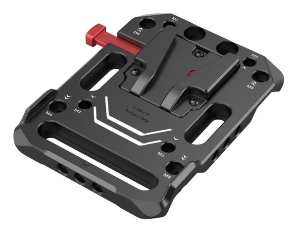 SmallRig Camera Standard V Mount Battery Plate with 1/4-20"" Thread Holes 2988 - Image 5