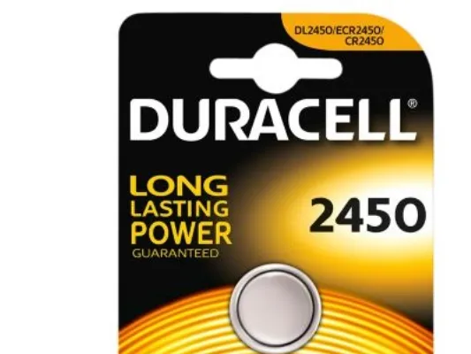 Duracell 2450 - Batteri CR2450 - Li - 3V - 620 mAh - 1 stk. | EL Artiklar - Batteri - Knappcell batteri | GameStuff