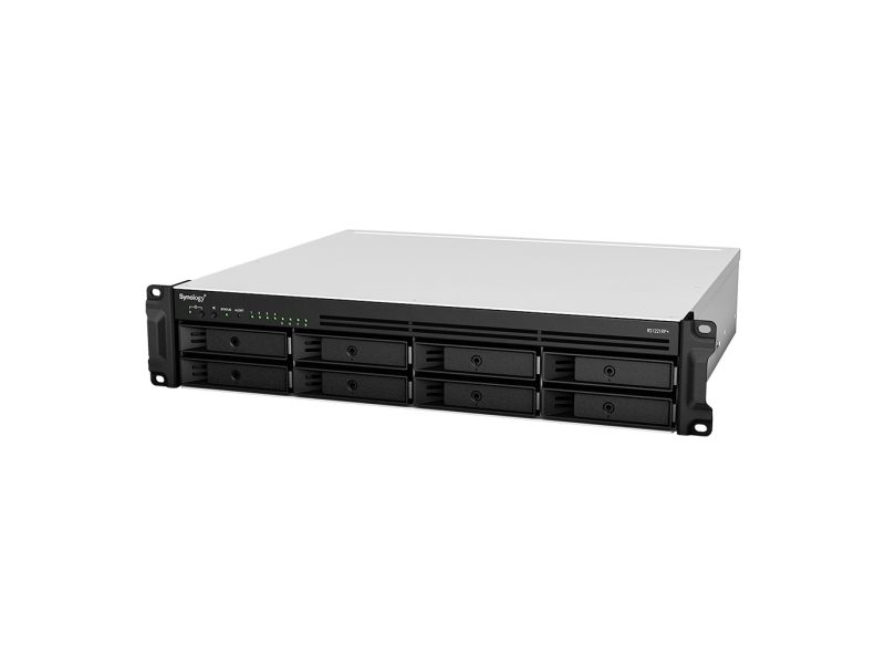 Synology Rackstation Rs1221rp+, Nas, Rack (2U), Ryzen Embedded, V1500b, Schwarz