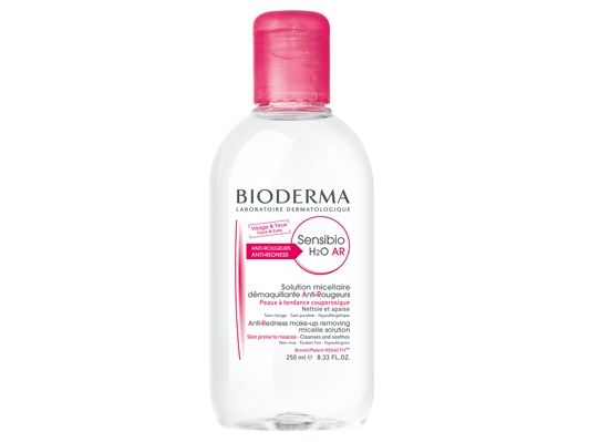 Bioderma Sensibio H2o Makeup Remover Solution Micelle Sensive Skin 250 Ml