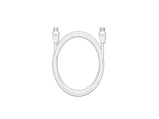 MediaRange MRCS163, 3 m, Koaksial, Koaksial, Hvid