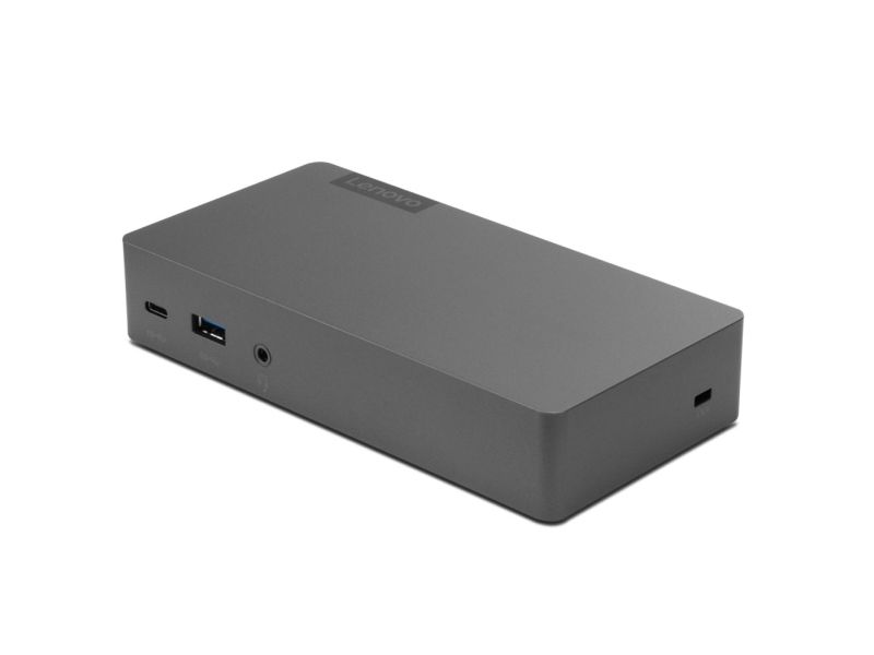 Lenovo Thunderbolt 3 Essential Dock, Thunderbolt 3, Grau, 65 W, Windows 10, 5 - 95%, 160 Mm