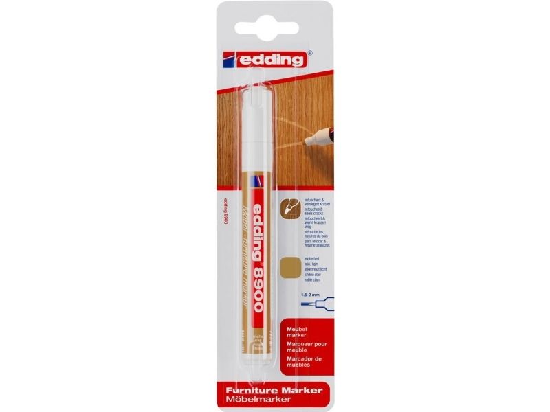 Edding 8900 Furniture Marker Oak Light / Møbel Rep. Pen