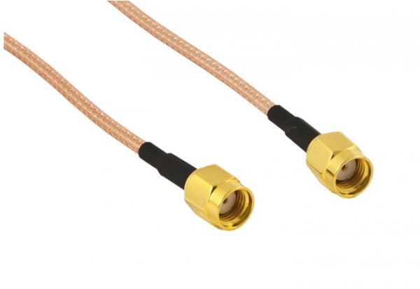 Allnet Ant-Pig-Rsma-Rsma-30, 0,3 M, R-Sma, R-Sma, Guld