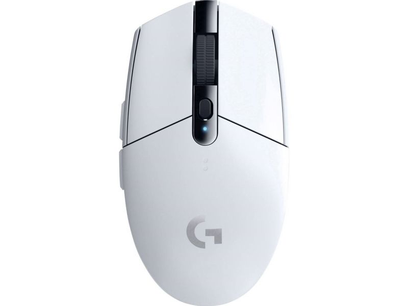 Logitech G305 Lightspeed - Trådløs Gaming Mus - Hvid - 12.000 Dpi