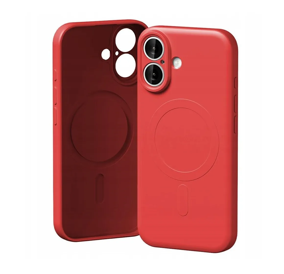 Mercury Semi-Silicone MagSafe-fodral för iPhone 17 röd | Tele & GPS - Mobil tillbehör - Skydd & Väskor | GameStuff