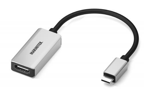 Marmitek 08369, 0,15 M, Usb Type-C, Hdmi, Hanstik, Hunstik, Lige