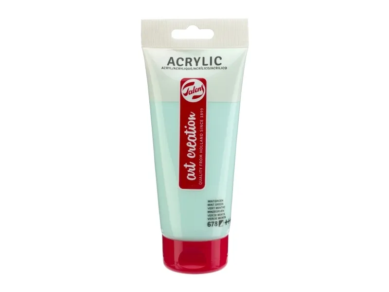 Talens Art Creation Acrylic Colour Tube Mint Green 678 | Skola & Hobby - Konstmaterial - Akryl & Akvareller | GameStuff