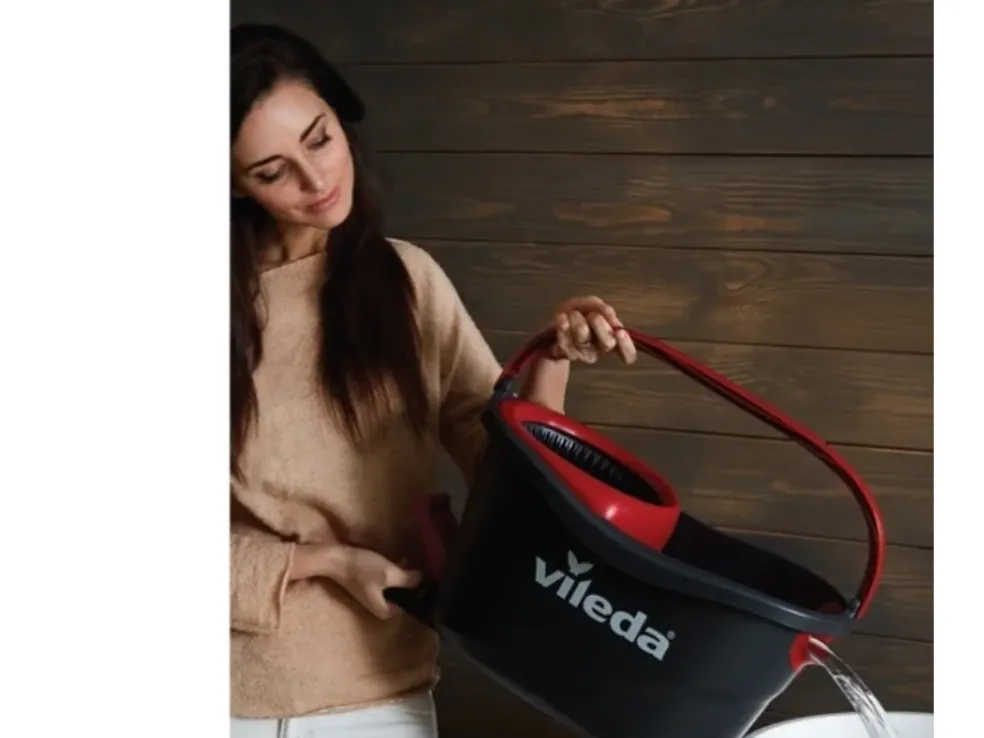 Vileda Turbo Easywring & Clean Spinmoppe