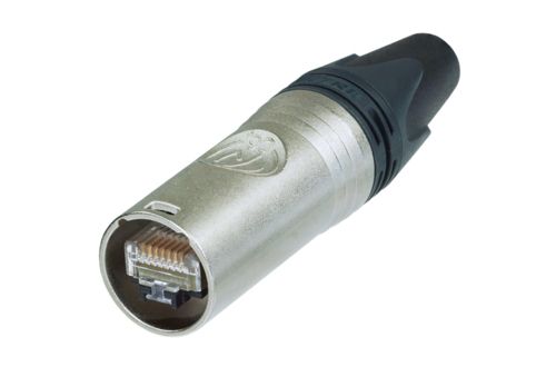 Neutrik Ne8mx6 Rj45 Cat6 A-Stecker Ethercon Ne8mx6 Stecker, Gerade Polzahl: 8P8c Nickel 1 Stück