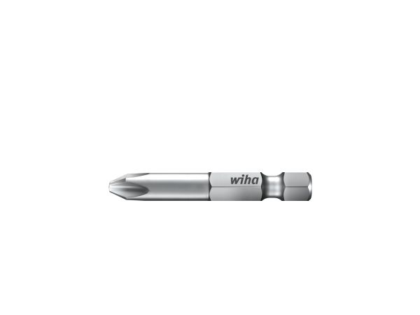 Wiha 33705, 1 Stk, Phillips, Ph 3, Krom-Vanadium-Stål, 1/4" E6.3, Din 3126, Iso 1173