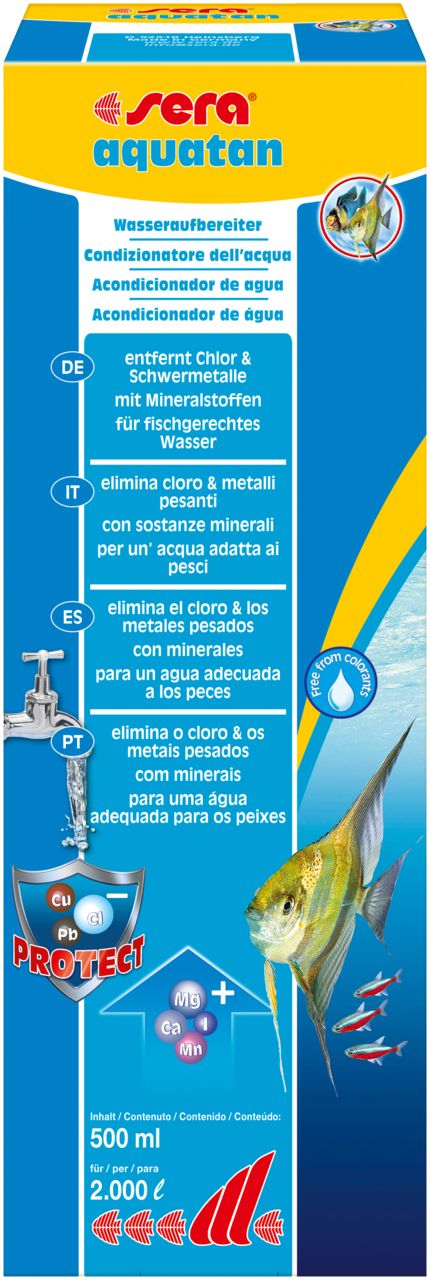 Sera Aquatan Bio-Schutz 500Ml (Wasserpflege Aquarium), Aquarium Pflege - Image 6