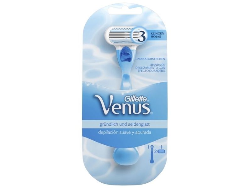 Gillette Venus Smooth Women's Razor With 2 Heads