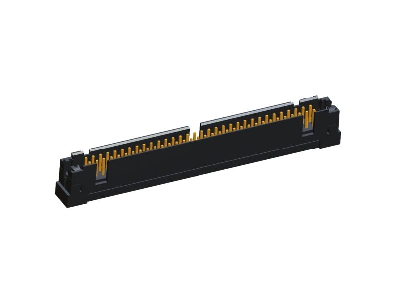 Te Connectivity 64-Way Idc Connector Plug For Cable Mount, 2-Row
