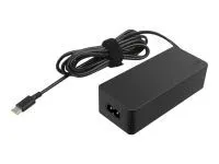 Lenovo USB-C 65W AC Adapter - Strömadapter - AC 100-240 V - 65 Watt - Centraleuropa - svart - för IdeaPad 5 14  5 15  5 Pro 14  ThinkBook 14s Yoga G2 IAP  15 G4 ABA  Yoga 7 14  7 16