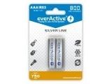 Everactive Evhrl03-800, Wiederaufladbarer Akku, Aaa, Nickel-Metallhydrid (Nimh), 1,2 V, 4 Stück(E), 800 Mah