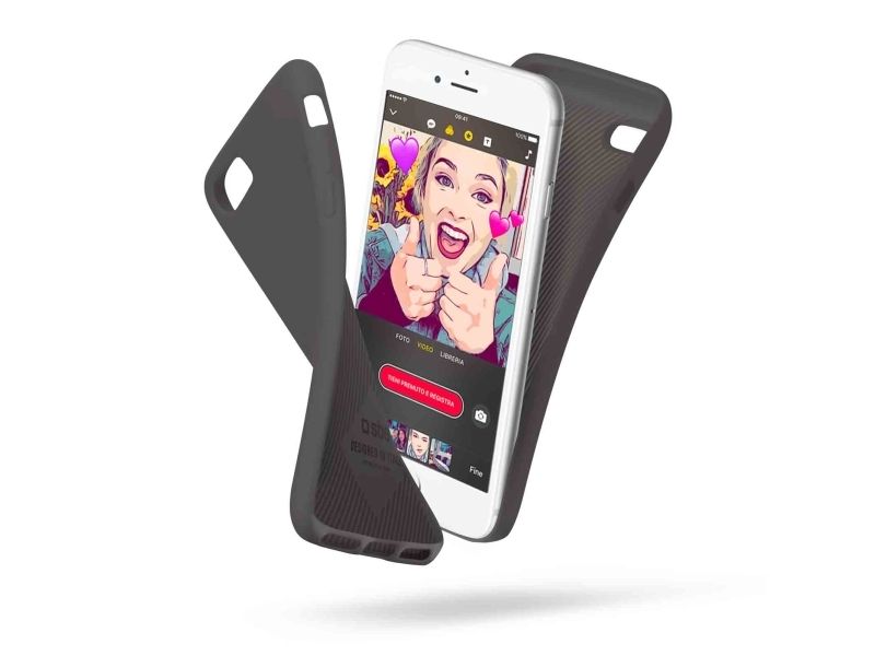 SBS TEPOLOIP7K, Cover, Apple, Apple iPhone 6 Apple iPhone 6S Apple iPhone 7 Apple iPhone 8, 11,9 cm (4.7), Sort