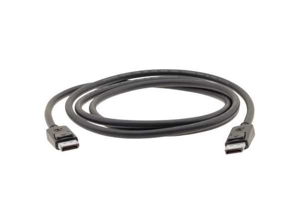 Kramer Electronics C-Dp, 3 M, Displayport, Displayport, Stecker, Stecker, Schwarz