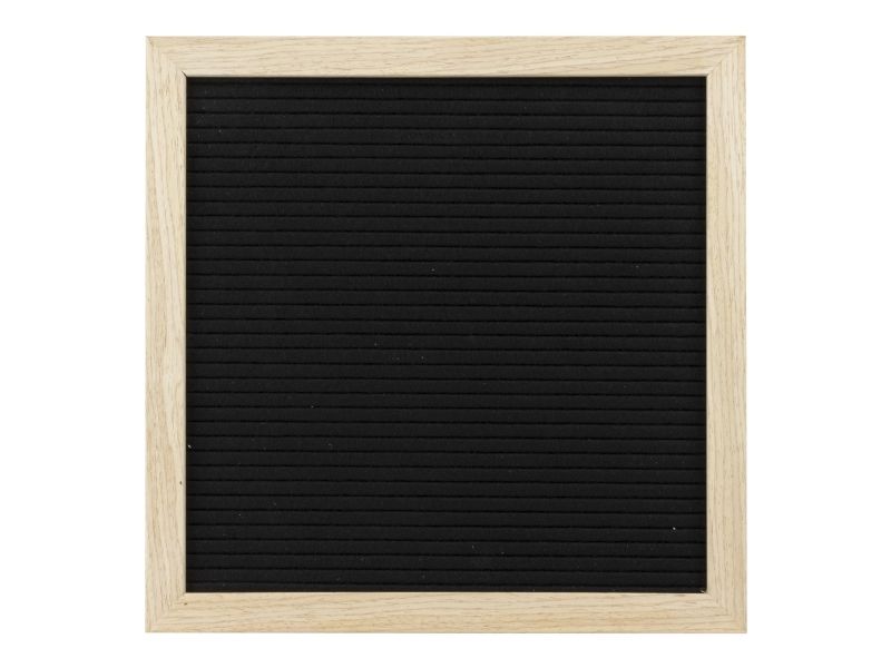 Securit Bogstavtavle Teakramme 30X30