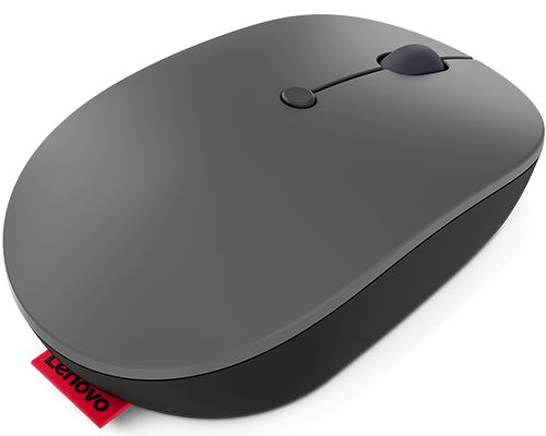 Lenovo Go - Mus - Ergonomisk - Højre- Og Venstrehåndet - Blå Optisk - 5 Knapper - Trådløs - 2.4 Ghz - Usb-C Trådløs Modtager - Stormgrå - Detailsalg
