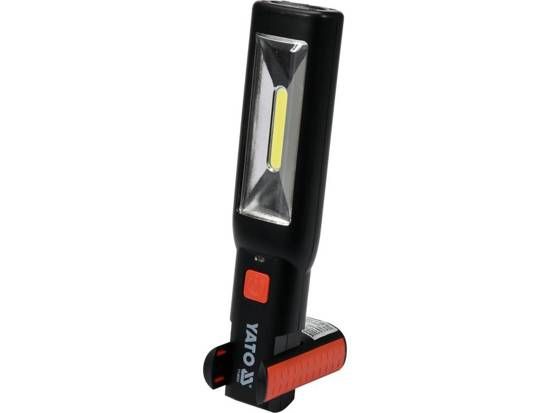 Yato Yt-08504, 3 W, Led, 8 Glühbirne(N), 1800 Mah, Schwarz, Tragbare Arbeitslampe