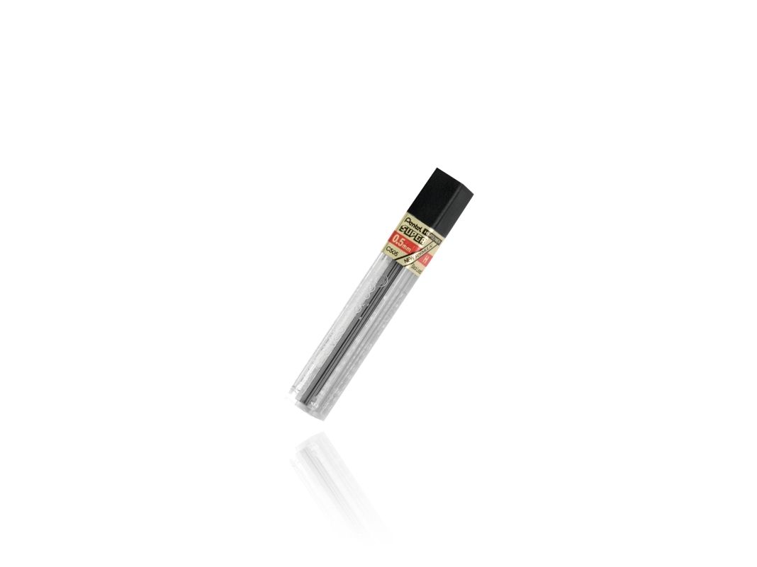 Pentel C505, H, Sort, 0,5 mm, 12 stk, 1 stk