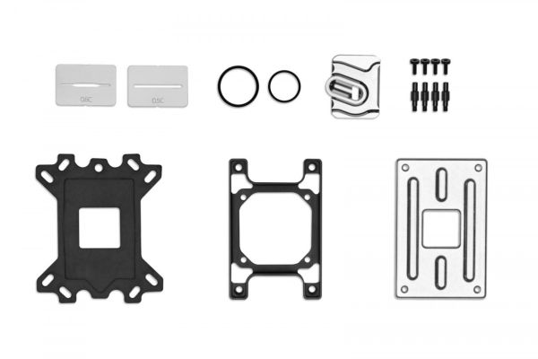 EK Water Blocks 3831109897034, Frame upgrade kit, Aluminium, Sort, Sølv, Stik AM4