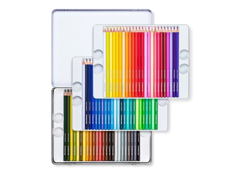 Staedtler 146C - Farvet Blyant - Blød - Assorterede Farver (Pakke Med 72)