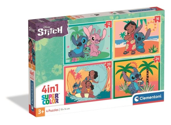 Clementoni Puzzle 4 In 1 - Stitch Und Seine Freunde - Bild 5