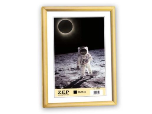 Zep Basic Frame, Guld, Enkelt Billedramme, Bord, Væg, 10 X 15 Cm, Rektangulær