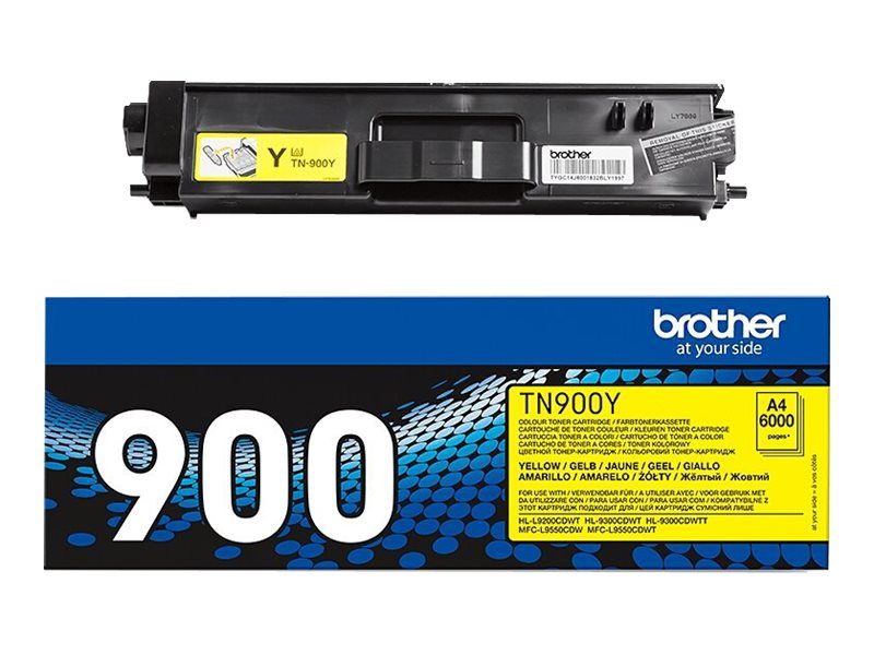 Tn900y Contract Toner Cartridge Yellow Extra High Capacity 6.000 Pages 1Pack
