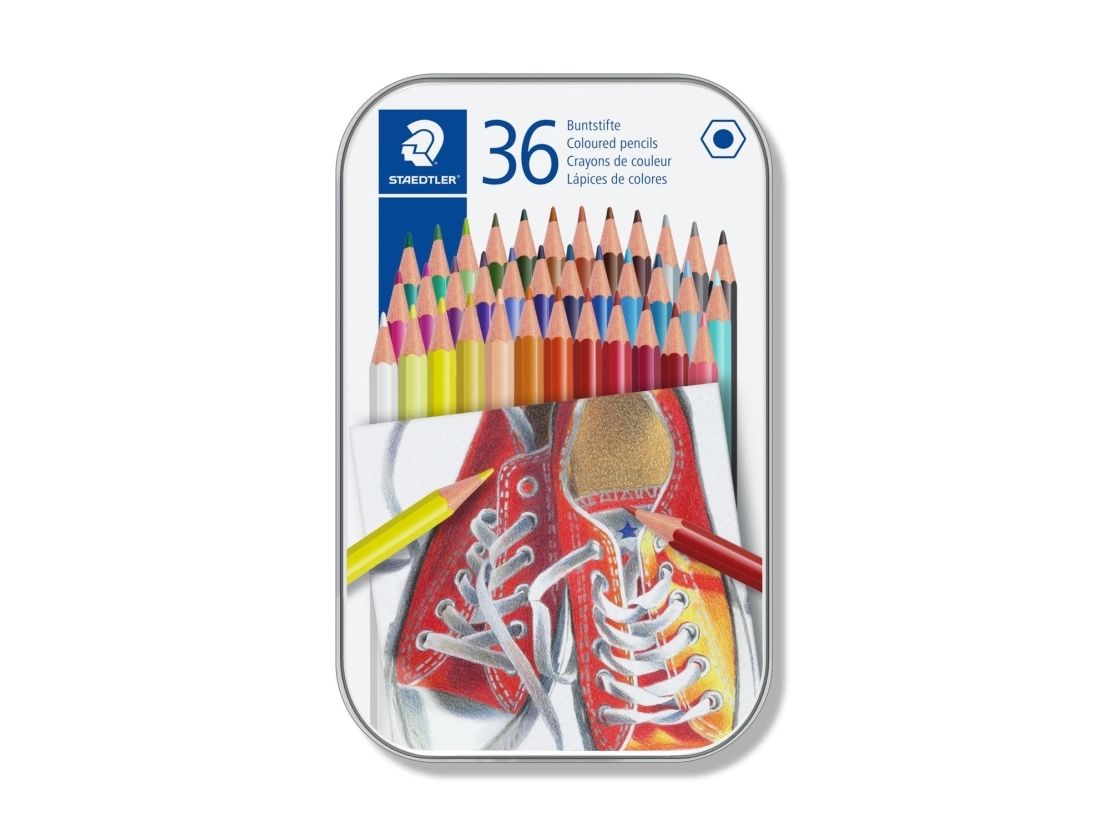 Staedtler 175 - Farvet Blyant - Assorterede Farver (Pakke Med 36)