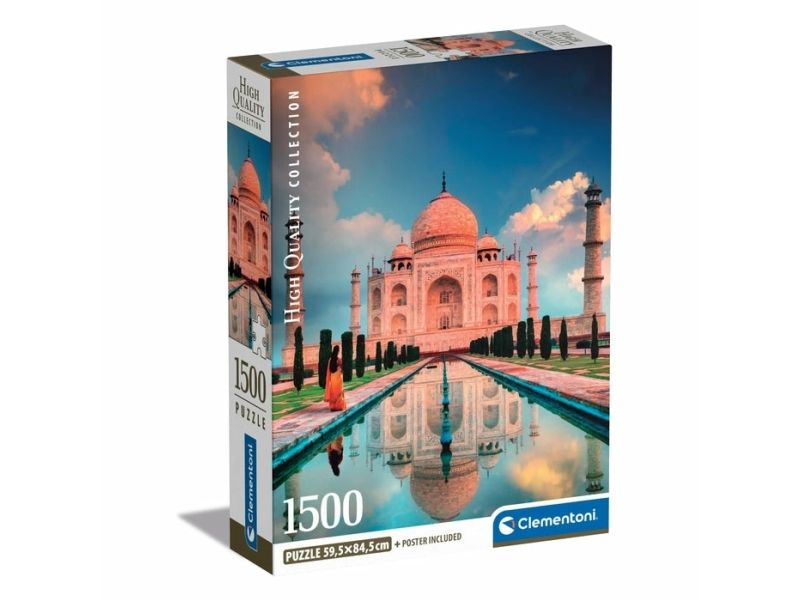 Clementoni Hohe Qualität Sammlung Taj Mahal, 1500 stk, Landskab, 18 År - Bild 6