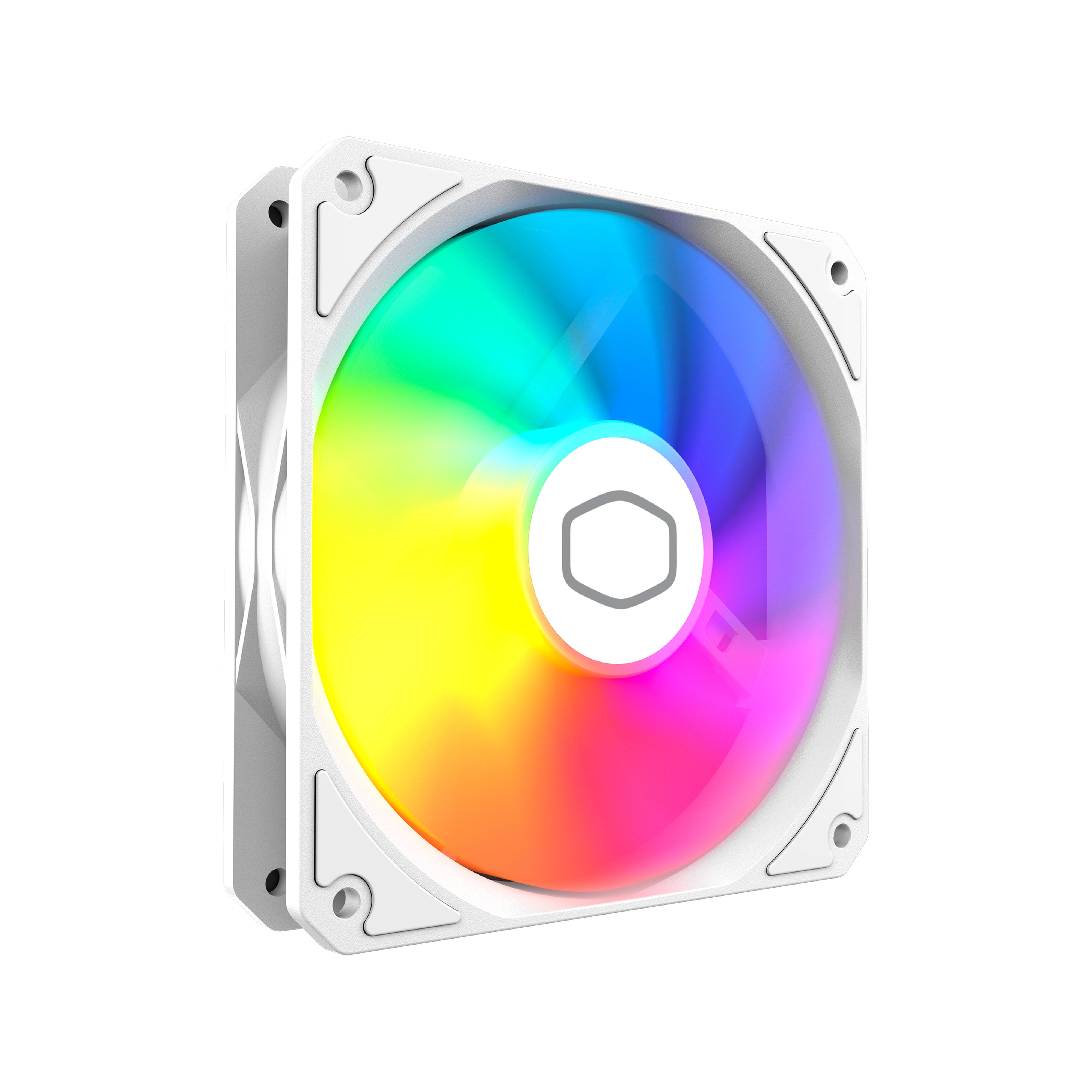 Cooler Master Masterfan Mf120 Lite Argb, Lüfter, 12 Cm, 650 Rpm, 1750 Rpm, 120 M³/T, Hvid
