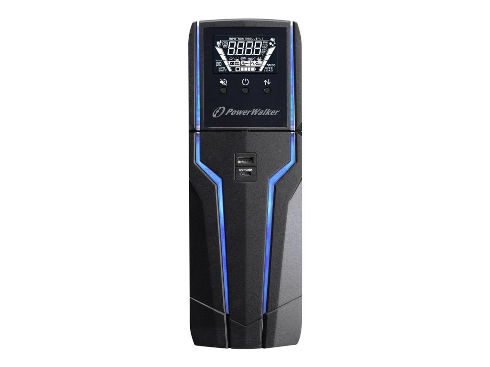 Powerwalker Vi 1500 Gxb - Ups - Ac 162 - 290 V - 900 Watt - 1500 Va - 9 At - Usb - Output-Stikforbindelser: 4
