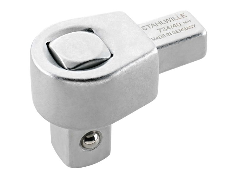 STAHLWILLE 58240040, Torque wrench end fitting, Krom, 1 stk, 396 g