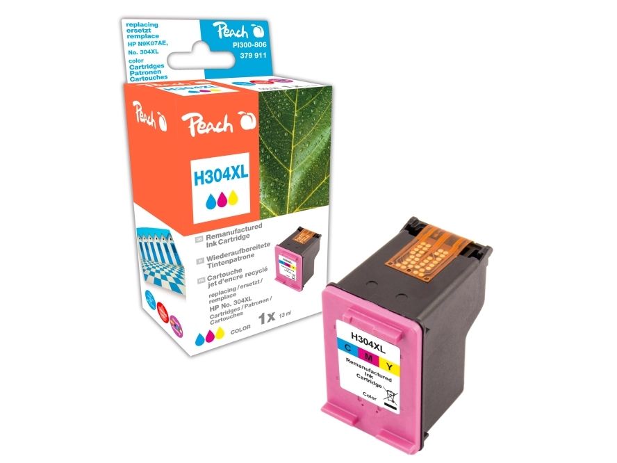 Peach Patrone Hp Nr.304Xl N9k07ae Color Komp