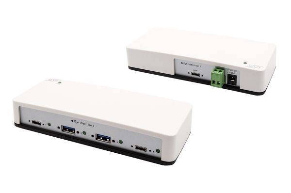 Exsys Ex-1250V, Usb 3.2 Gen 2 (3.1 Gen 2) Type-C, Usb 3.2 Gen 2 (3.1 Gen 2) Type-A, Usb 3.2 Gen 2 (3.1 Gen 2) Type-C, 10000 Mbit/S, Hvid, Plast, Fcc,