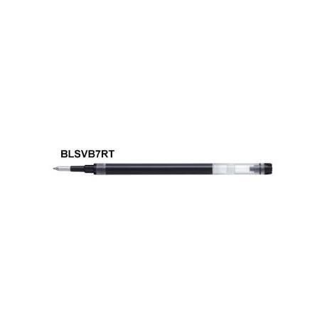 Rollerpatroner, PILOT BLS-VB-RT, medium, 0,7 mm, sort, pakke a 12 stk