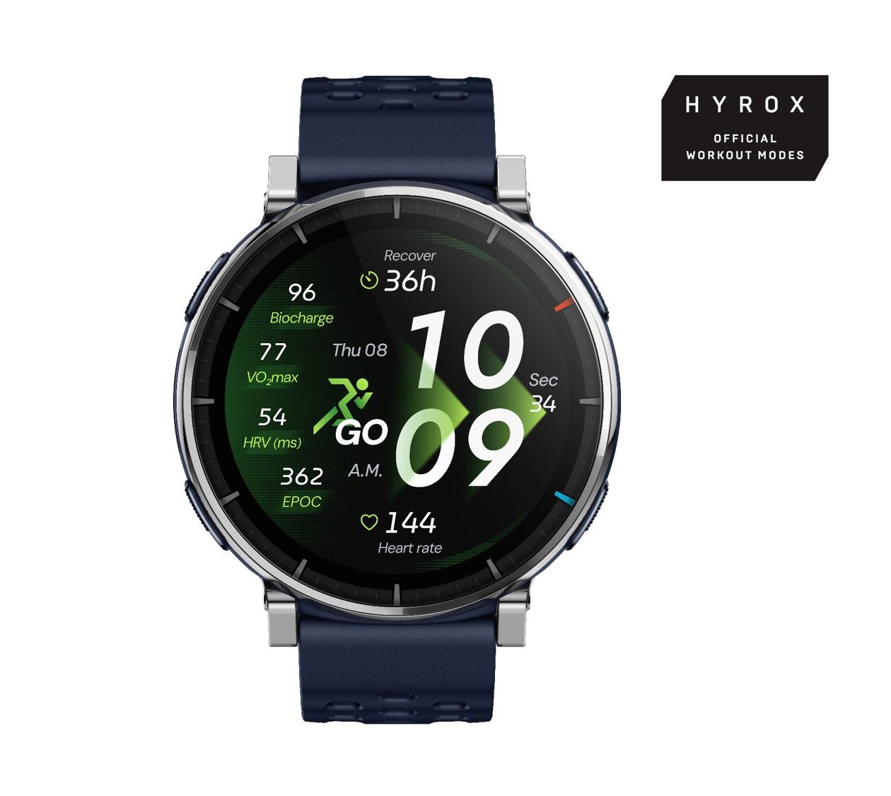 Amazfit W2558GL2N, 3,35 cm (1.32), AMOLED, Peksk&auml;rm, GPS, 38 g