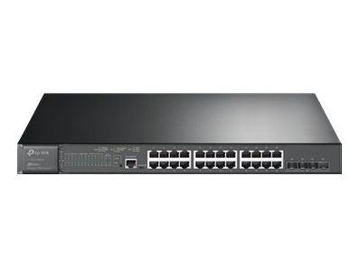 Tp-Link Omada Sg3428xmp, Administreret, L2+, Gigabit Ethernet (10/100/1000), Strøm Over Ethernet (Poe), Stativ-Montering, 1U