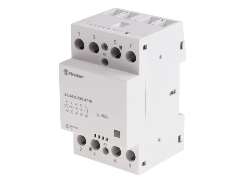 Finder Schütz 3No Nc 40A, 22.44.0.230.4710 Finder, Finder, F22-44-0-230-4710.