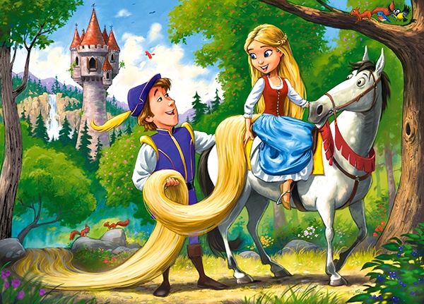 Castorland Rapunzel, 60 Stück(E), Kinder, 5 Jahr(E)