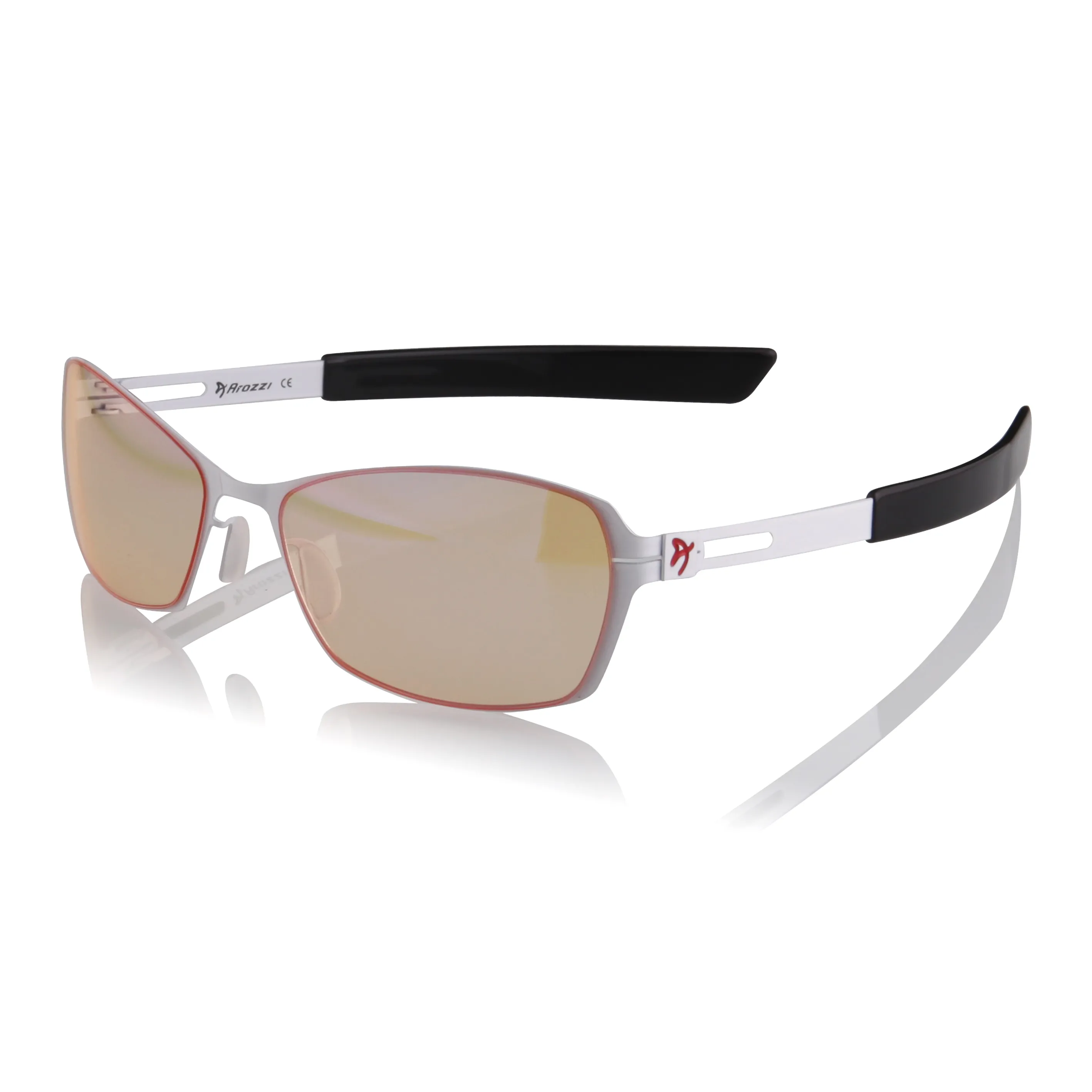 Arozzi Visione VX-500, Unisex, Rektangel, Spela, Vit, Acetat, Rostfritt stål, Lila