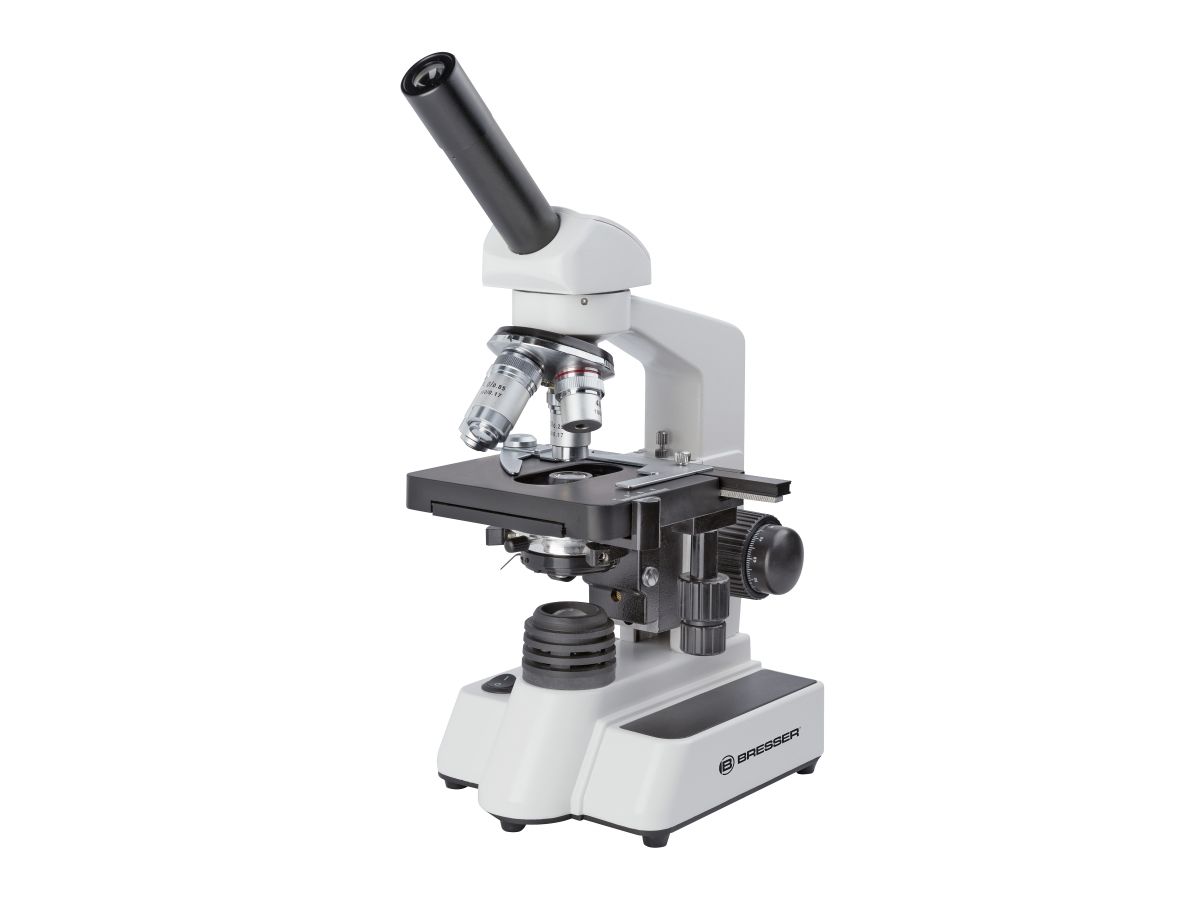 Bresser Optics Dlx 40-600X, Digitales Mikroskop, Schwarz, Weiß, Aluminium, Kunststoff, 600X, 40X, Led