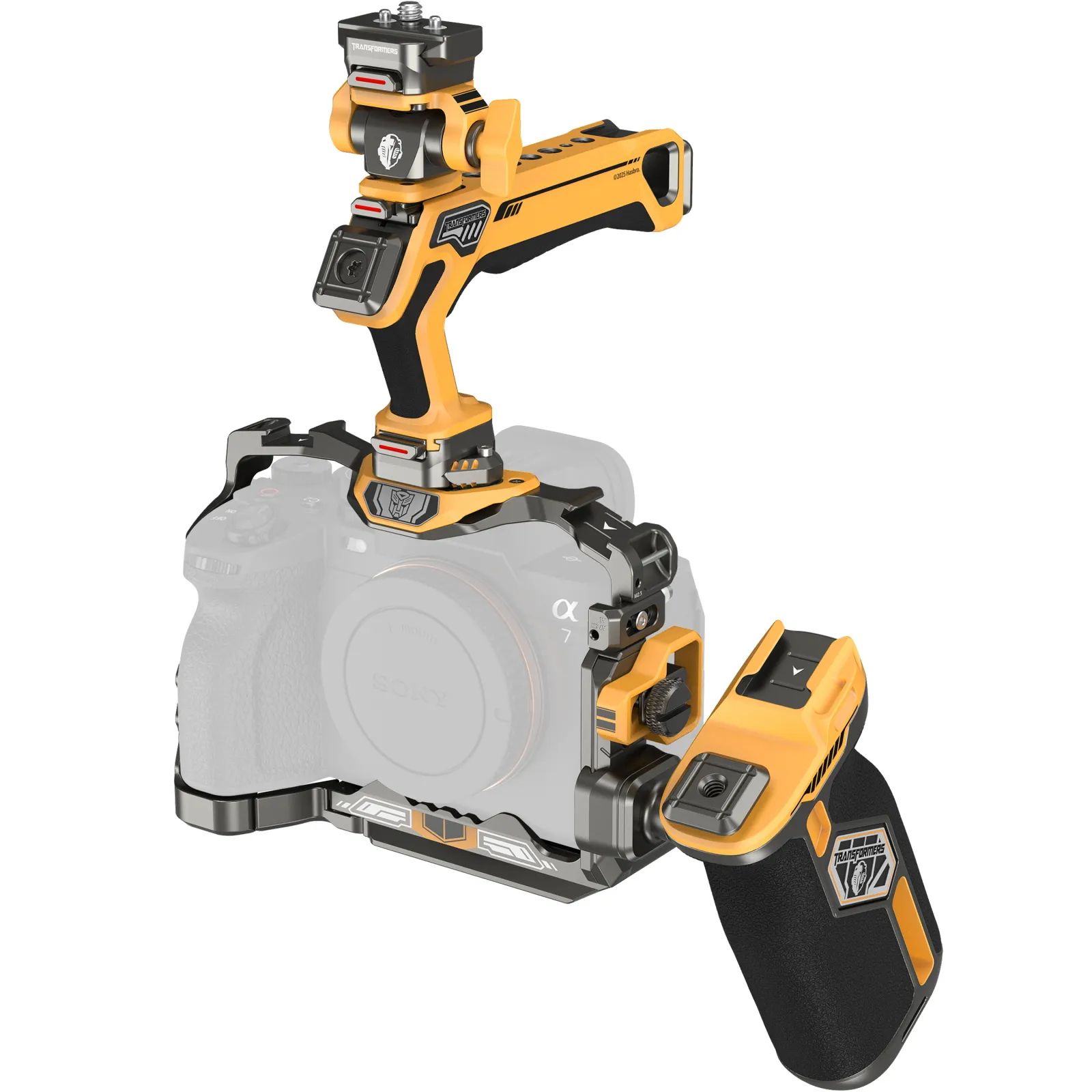 Smallrig 5518 Hawklock Kamerakäfig-Set Für Sony A7r V/A7 Iv/A7s Iii Bumblebee