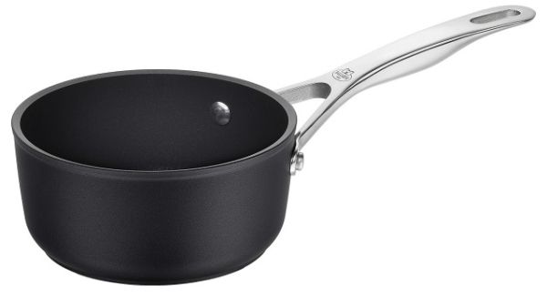 Puodas - Ballarini Alba Titanium 1,4 L Apvalus Juodas