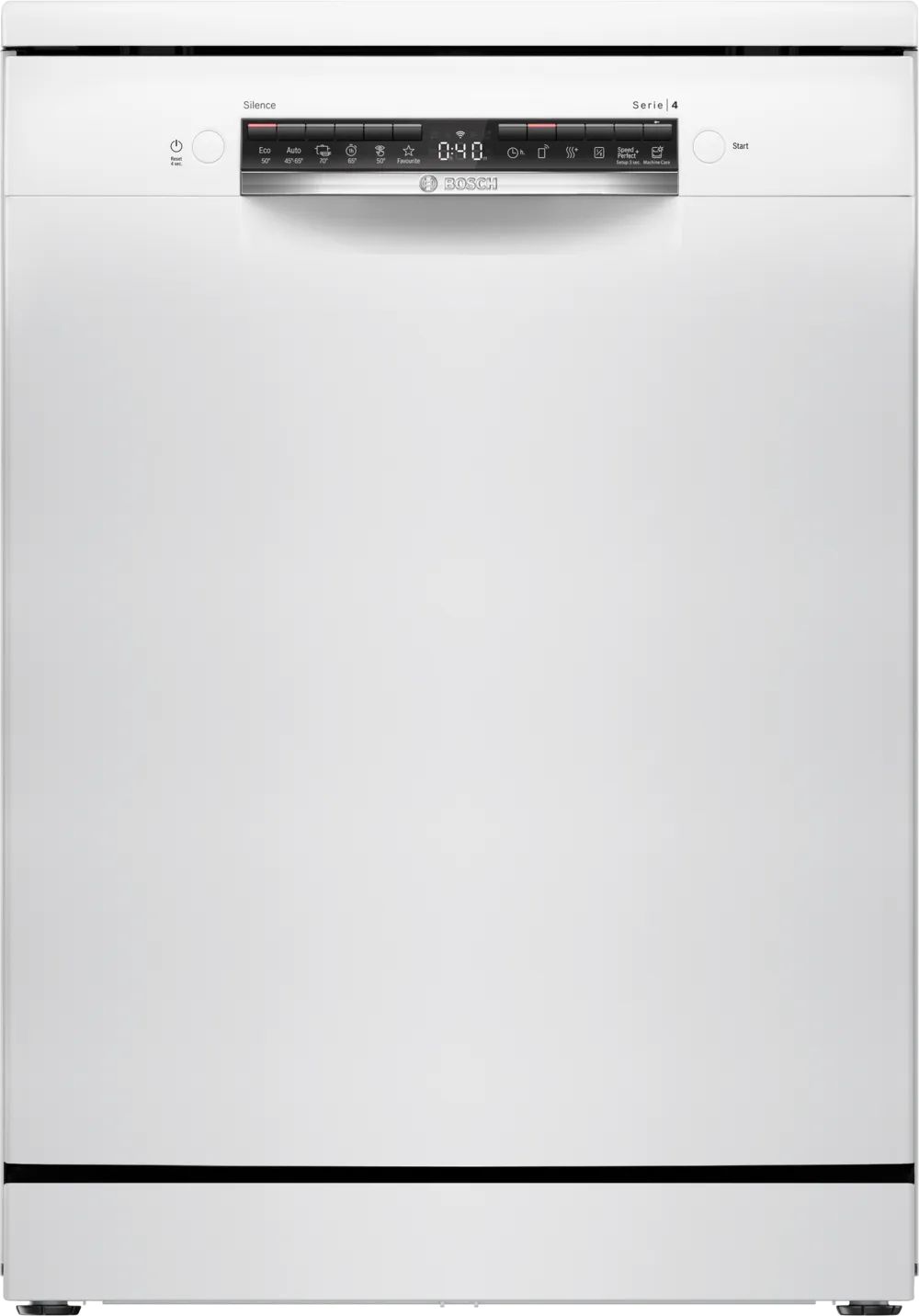 Bosch  Weiß Standgeschirrspüler Serie 4 "Sms4hvw14e" 14 Tlg. Maßgedecke Mit 3-Fach Rack Matic Flexible Körbe & Schubladen von Baur - Image 2